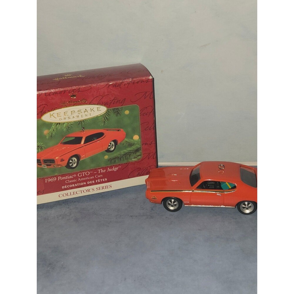 Hallmark 1969 Pontiac GTO The Judge Ornament (ORN-1)